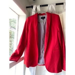 J Crew Women’s Red Blazer | Size 8